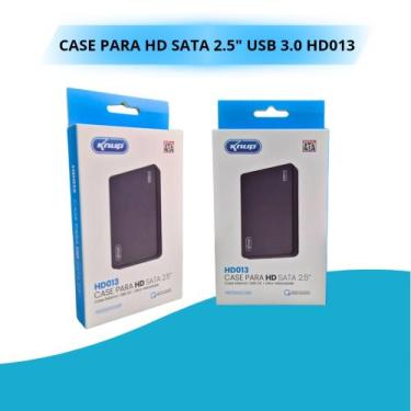 Imagem de Case Slim Para HD SSD ou Sata 2,5 USB 3.0 Knup