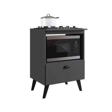 Imagem de Balcão para Cooktop 4 Bocas 1 Porta Basculante e Espaço para Forno Bog