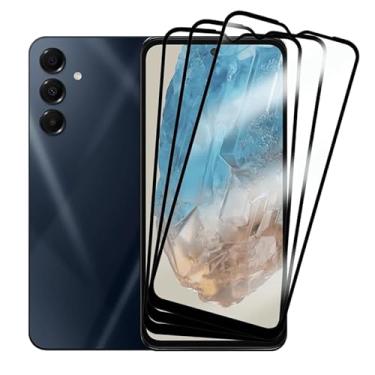Imagem de Kit 3 Películas Para M35 Compatível Samsung Galaxy Vidro Temperado 3d Cobertura Total