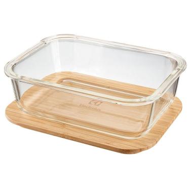 Imagem de Potes Herméticos Refratários com Tampa de Bambu - Electrolux