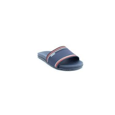 Imagem de Chinelo Infantil Menino Klin Slide 242 - Azul/vermelho-Masculino