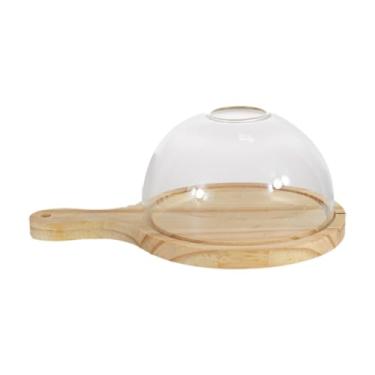 Imagem de DimyFew Domo de Vidro Portátil para Fumar Bebidas E Doces, Diâmetro 20cm