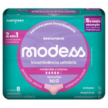 Imagem de Calcinha Absorvente Descartável Incontinência M/G
