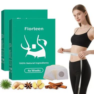 Imagem de Florteen Ozempatch para mulheres, 60 comprimidos, adesivos de Ozem para o corpo, ingredientes 100% naturais – leves, seguros e eficazes, mantêm a pele boa, firme, hidratante, para todos os tipos de