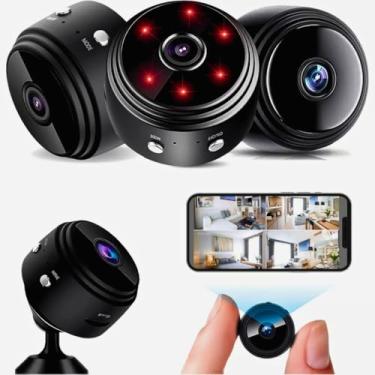 Imagem de Câmeras De Segurança Mini Wifi Externa Micro Sd A9 Hd 1080p