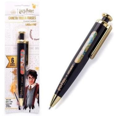 Imagem de Caneta Troca Frases Harry Potter Blister 1mm - Leo & Leo