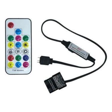 Imagem de Controladora Alloyseed ARGB, 5v, 3 Pinos, Alimentação Molex, Com Controle Remoto