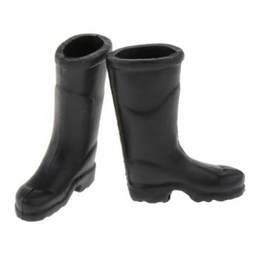 Imagem de simhoa 1:12 Bonecos de ação, sapatos, modelos em miniatura, botas, casual, moderno, mini bonecos masculinos, fantasia para de 6"