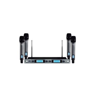 Imagem de Microfone Sem Fio Quadruplo KRP4R Mão Rack Karsect