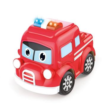 Imagem de Carrinho Bombeiro Musical Baby Land Infantil Anda Sozinho
