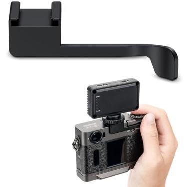 Imagem de Punho de polegar de metal para Fujifilm X Half - Preto