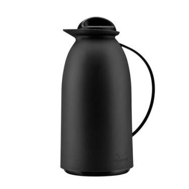 Imagem de Garrafa Térmica Bule Vg Preta Chá Água Café 750ml - Invicta, 750ml, Pr
