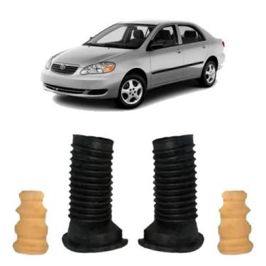 Imagem de Kit Batente Coifa Amortecedor Dianteiro Toyota Corolla 03/08 - Solupe 