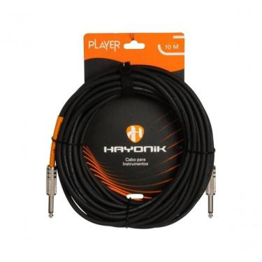 Imagem de Cabo Para Instrumentos Player P10 X P10 10m Preto Hayonik