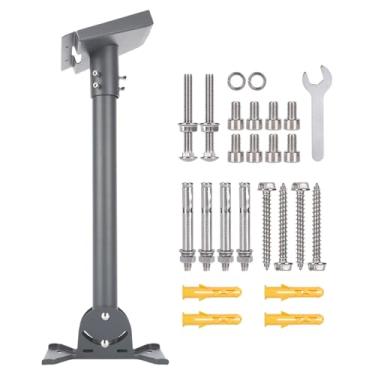 Imagem de Generic Kit de montagem no telhado de antena Utilitário de aço inoxidável resistente Fácil de instalar o adaptador de tubo de kit de internet de alto