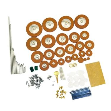 Imagem de menolana Kit de reparo para sax alto, peças de manutenção para sax alto, ferramentas de reparo para saxofone, peças para instrumentos musicais, entusiastas de, Branco