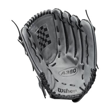 Imagem de Wilson Sporting Goods "A360 Slowpitch 14" - Manta canhota, 35,56 cm, preto", grande