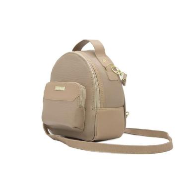 Imagem de Mochila E Bolsa Transversal Yara Lanrry Bege
