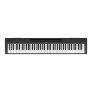 Imagem de Piano Digital Yamaha P-145BTB Bluetooth 88 Teclas Preto