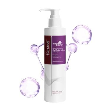 Imagem de Karseell Curling Perfection Creme que define cachos essência reparadora todos os tipos de cachos e texturas de cabelo, sem parabenos, 200 ml (192 g)