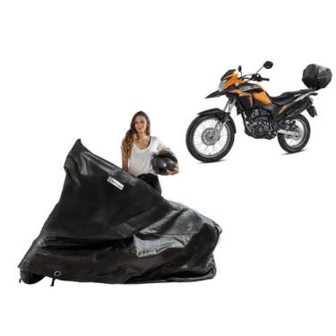 Imagem de Capa Protetora Moto XRE 190 / 300 com Baú - Kahawai, Preto