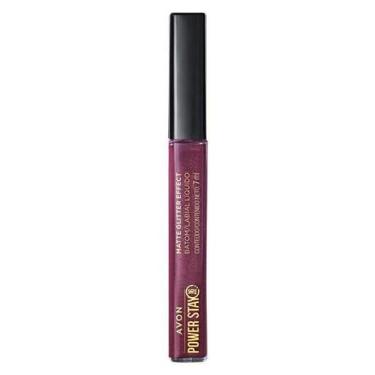 Imagem de Avon - Power Stay Matte Glitter Batom Líquid Marsala Rad 7Ml