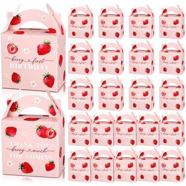Imagem de Caixa de guloseimas Favor Sweet Strawberry Sinload, pacote com 24, 15,