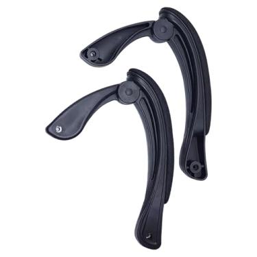 Imagem de YsXoWiui Cadeira de escritório com braços ajustáveis, fácil instalação, apoios de braços, conforto ergonômico, substituição com almofadas, acessórios para, Padrão