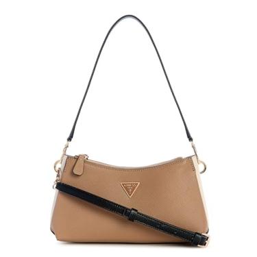 Imagem de GUESS Bolsa transversal Noelle Ii com 3 compartimentos, Bronze multi, One Size, Bolsa transversal Noelle Ii com 3 compartimentos