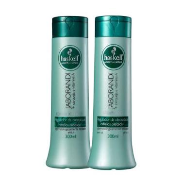 Imagem de Kit Shampoo e Condicionador Haskell Jaborandi 300ml