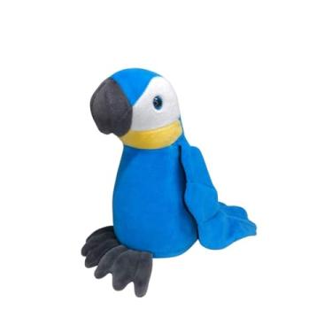 Imagem de Arara de Pelúcia Bichos de Pano, Vermelho e Azul (Azul)