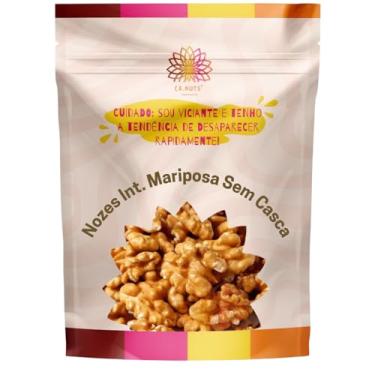 Imagem de 2 Kg Nozes Inteira Mariposa Sem Casca Extra Light Premium Ca.Nuts (2 Kg)