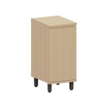 Imagem de Balcão De Cozinha 100% Mdf 1 Pt 40cm Aura Luciane Móveis Carvalho