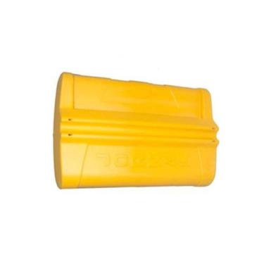 Imagem de Caixa Para Correio Amarela Plastipan 430x280x90mm Com Porta 375mm