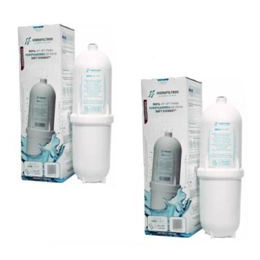 Imagem de kit 2 Refil Hidrofiltros Compatível Filtro Soft Everest Star Slim Fit 