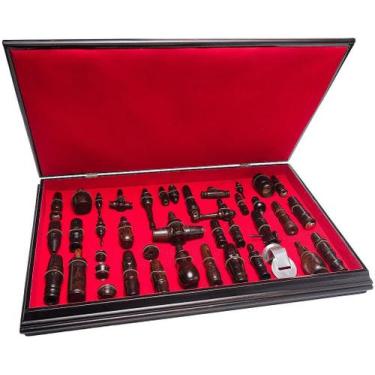 Imagem de Kit coleção apito pios artesanal profissional tampa de madeira observa