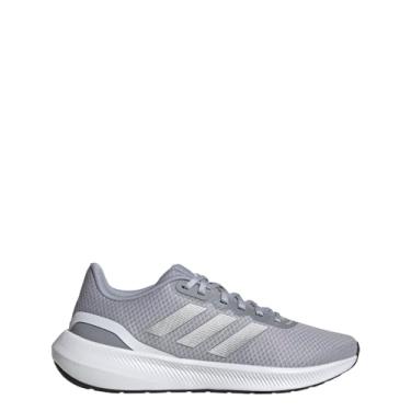 Imagem de adidas Tênis de corrida masculino, Halo Silver/Prata Metálico/Core Black, 40