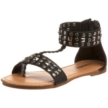 Imagem de Josmo Sandália 2089 (criança pequena/criança grande), Preto, 4 Big Kid