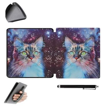 Imagem de GUKSRASO Capa para Kindle Oasis 10ª/9ª Geração 2019/2017 (Modelo: CW24WI/S8IN4O) - Adequado Apenas para 7 Polegadas, Capa Protetora Fina e leve de TPU com Alça de Mão e Caneta