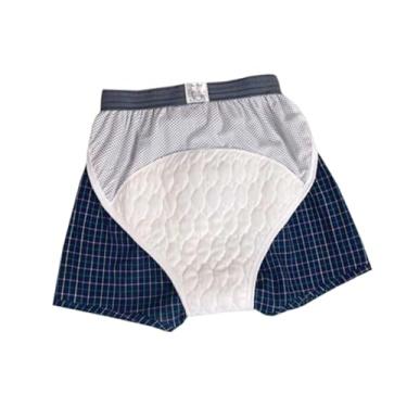 Imagem de oshhni Fralda de pano para adultos, lavável, resistente ao desgaste, reutilizável, elástica, masculina, à prova de vazamentos, para idosos, Xl