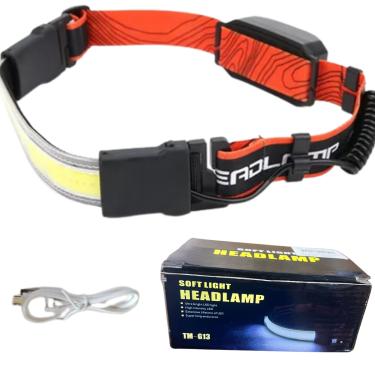 Imagem de Lanterna Led Cabeça Dupla Frente-traseira Usb Tm-g13