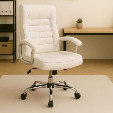 Imagem de Cadeira De Escritório Presidente Couro Big Office Monique - Lar Textil