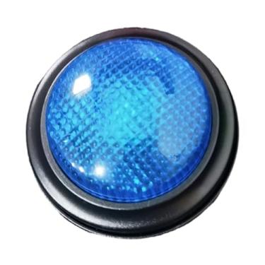 Imagem de Esquirla Jogo de perguntas e respostas Beeper Pk Jogos Adereços Brincando Aprendizagem Ferramenta educacional Botão Beeper Pressionar a campainha com a mão, Azul