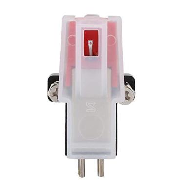 Imagem de ASHATA Agulha de substituição para mesa giratória, Stylus Record Player, Vinil Record Magnético Estéreo Duplo Record Player Stylus Needle Phonograph Stylus, Precision