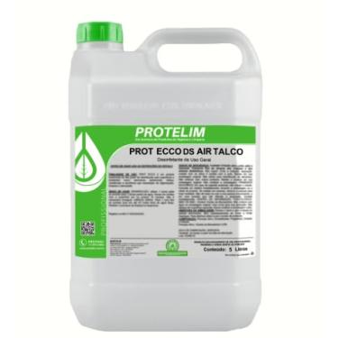 Imagem de Desinfetante Bactericida Prot Ecco Air Talco Protelim 5L
