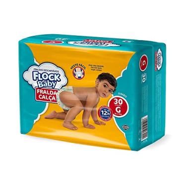 Imagem de Fralda Flock Baby Calça Jumbo G 30 Unidades