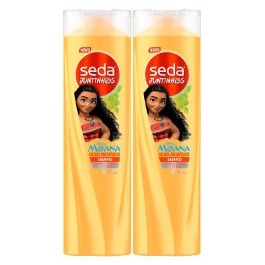 Imagem de Kit 2 Shampoo Infantil Seda Juntinhos Moana 300ml