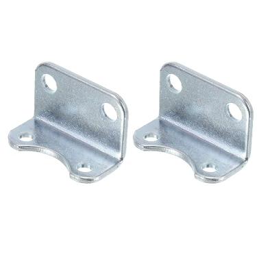 Imagem de Suporte de montagem de tala de biela cilíndrica, pacote com 2 peças pneumáticas, suporte de instalação de cilindro para cilindro de 32 mm de diâmetro.