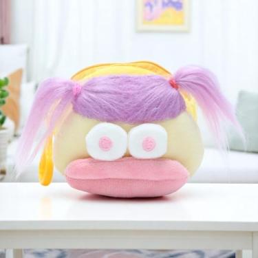 Imagem de Generic 1 bolsa de dinheiro para viagem, salsicha, lábios, trançada, carteira de pelúcia amarela 10 x 10 cm