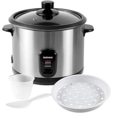Imagem de Panela de arroz itatiaia el mid vis 1,5l 500w inox 127v, 110V